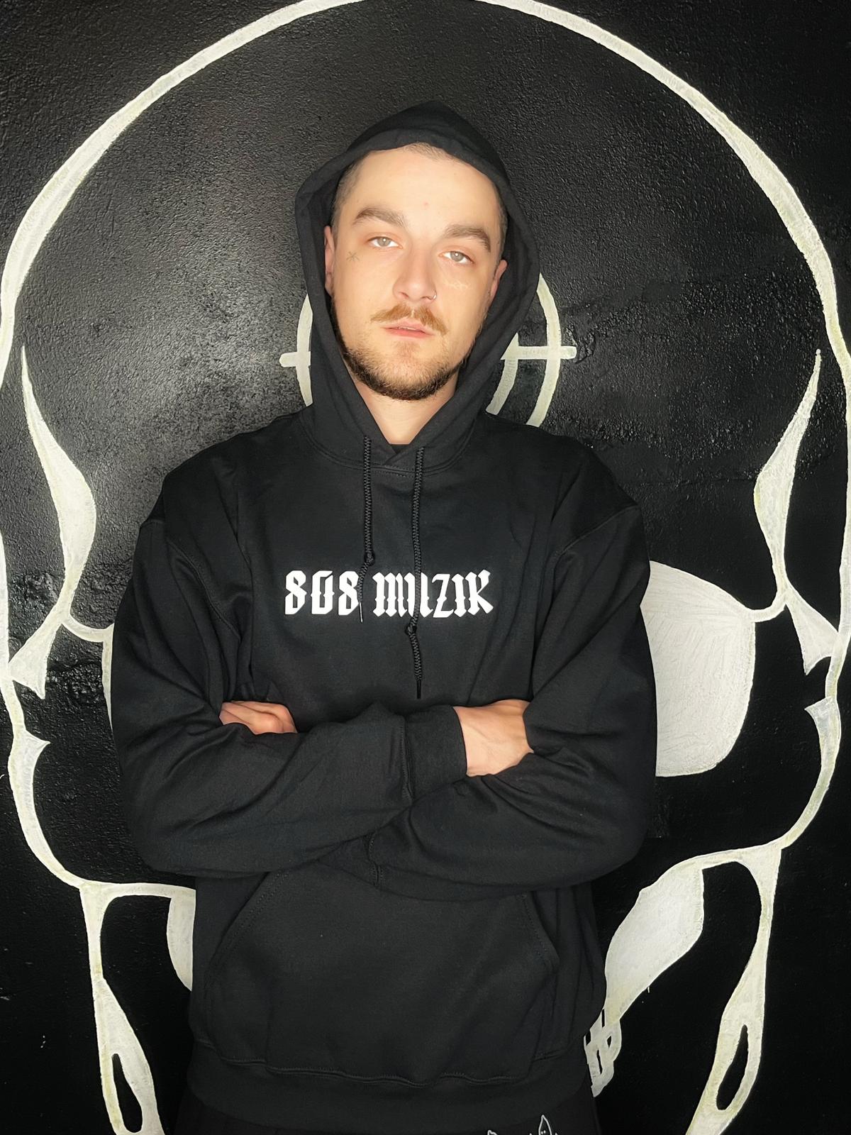 Bild von '808 Muzik Negra' - HOODY [schwarz]